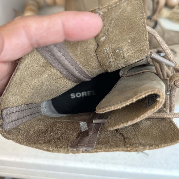 Sorel Women's Joan of Arctic Wedge II Boots Ash Brown Sz 8 NWOB - Picture 8 of 12